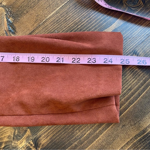 Vintage Jacket Blazer | Dark Orange Spice | Embroidered | Size 20W | Chic Boho - Picture 12 of 12